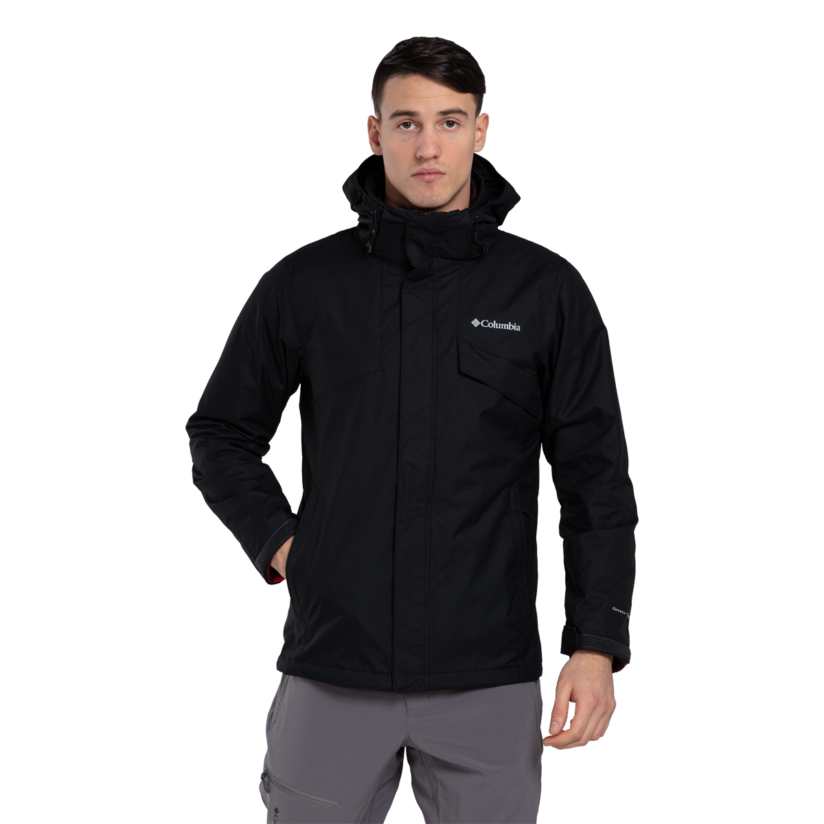 Jakke Columbia Bugaboo™ II Fleece Interchange Jacket Sort | 1800662012, 0