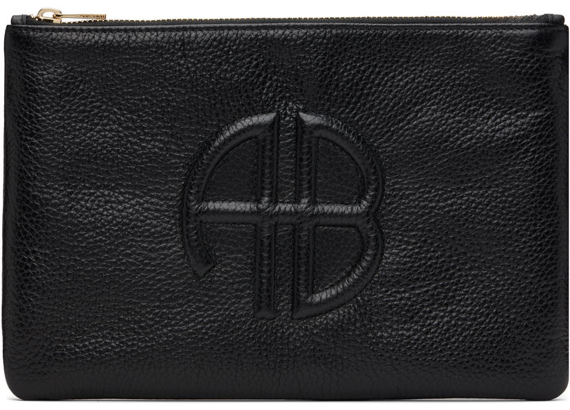 Tegnebog Anine Bing Anine Bing Lili Leather Pouch Sort | A-13-10474-BLK29