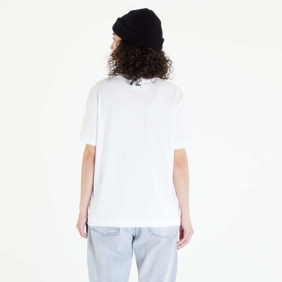 T-shirt Lacoste T-Shirt Hvid | TF9398 70V, 1