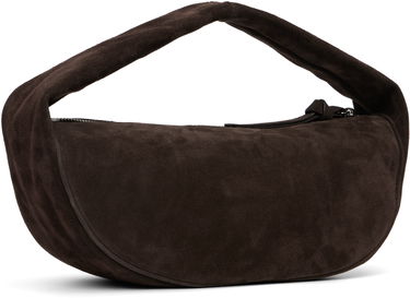 Skuldertaske BY FAR BY FAR Cush Suede Shoulder Bag Brun | MWBSB005KL009BR054PL, 2