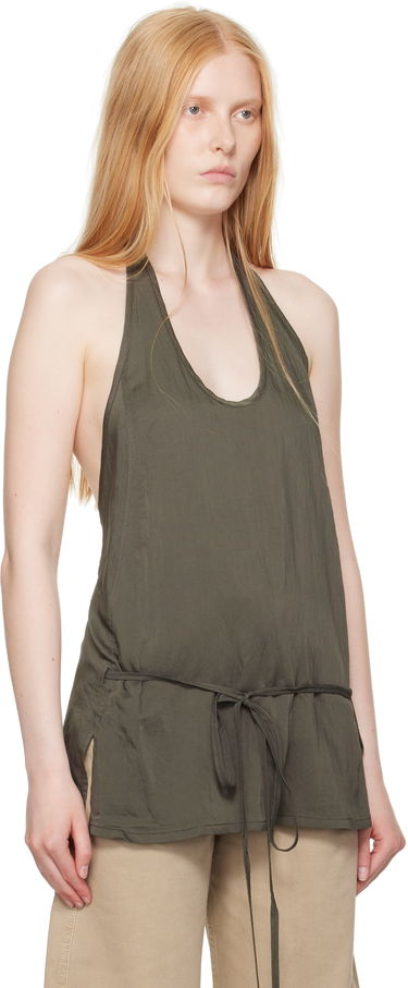Tanktop LEMAIRE Lemaire Apron Halter Top Grøn | TO1387 LF1388, 1