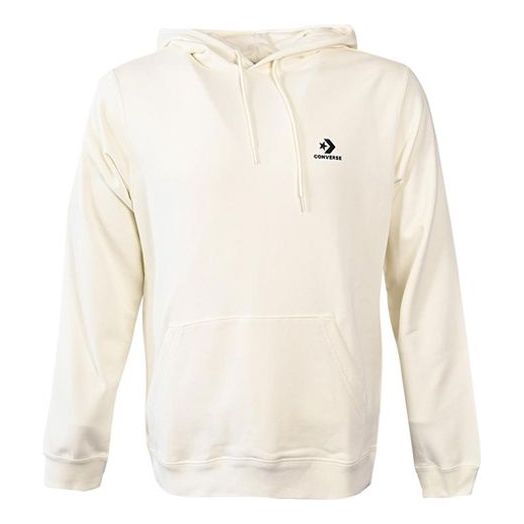 Sweatshirt Converse Stand Fit Star Chev Hoodie Hvid | 10023874-A14