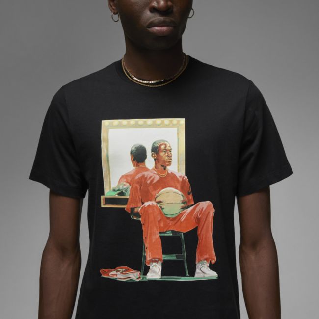 T-shirt Jordan Artist Series by Jacob Rochester T-Shirt Sort | DQ7380-010, 1