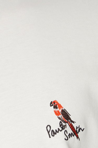 T-shirt Paul Smith Paul Smith Bird Application T-Shirt Hvid | M1R.919T.NP4322, 5
