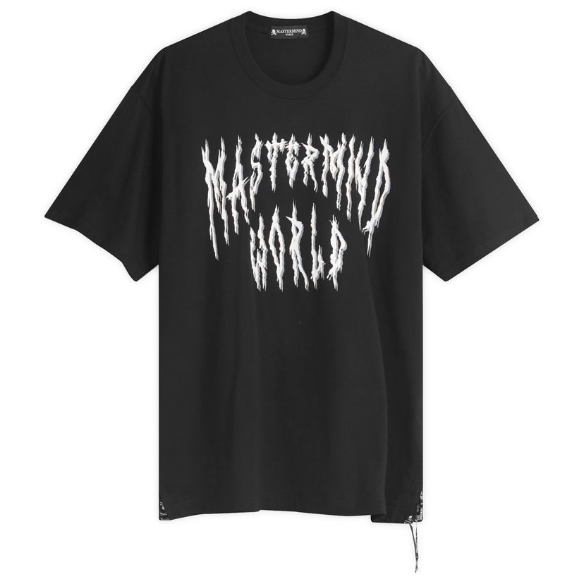T-shirt Mastermind WORLD MASTERMIND WORLD Death Metal Graphic Tee Sort | MW25S14-TS053-021-BK