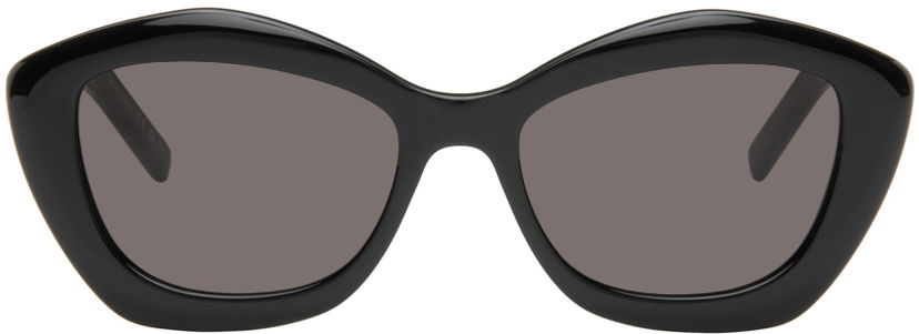 Solbriller Saint Laurent Saint Laurent SL 68 Cat Eye Sunglasses Sort | SL 68-001
