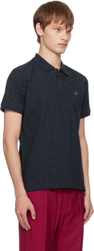 Polo skjorte Vivienne Westwood Vivienne Westwood Classic Polo Mørkeblå | 2H01000P-J009Q-, 1