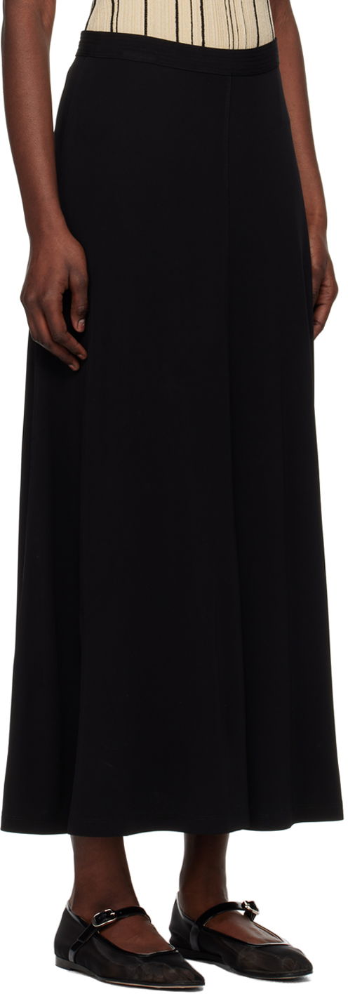 Nederdel TOTEME TOTEME Fluid Maxi Skirt Sort | 242-WRB1678-FB0162, 1