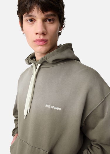Sweatshirt AXEL ARIGATO Ethos Pullover Hoodie Grøn | A3454001, 6
