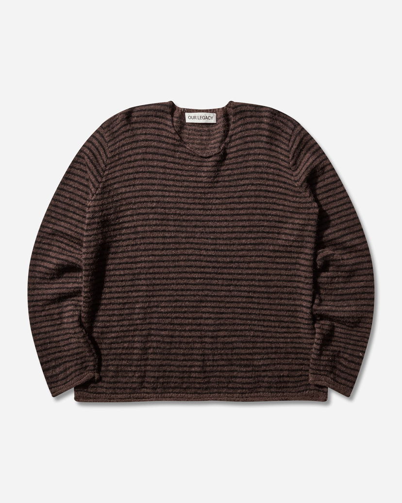 Sweater OUR LEGACY Rigid Popover Sweater Stripe Flerfarvet | M4253RD 001