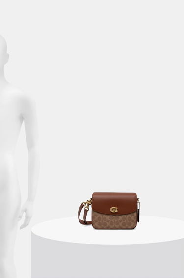 Skuldertaske Coach Coach Cassie 19 Crossbody Bag Brun | CV436, 6