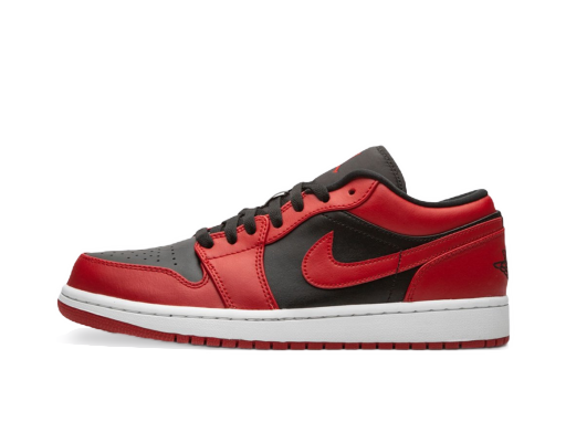 Limited Edition Jordan Air Jordan 1 Low "Reverse Bred" Rød | 553558-606
