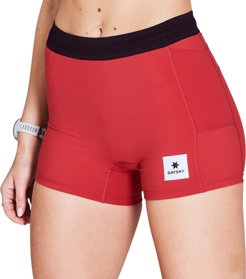Shorts Saysky Saysky Flow+ Race 4" Shorts Rød | nwrst62c-506