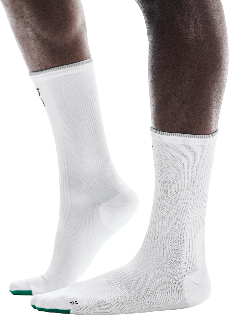 Sokker On Running On Running Elite Run High Socks Hvid | 2uf10010924, 0