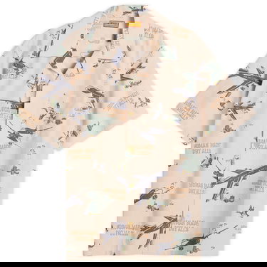 Skjorte Human Made Human Made Aeroplane Vacation Shirt, Size Large Lyserød | HM29SH025-PNK, 0