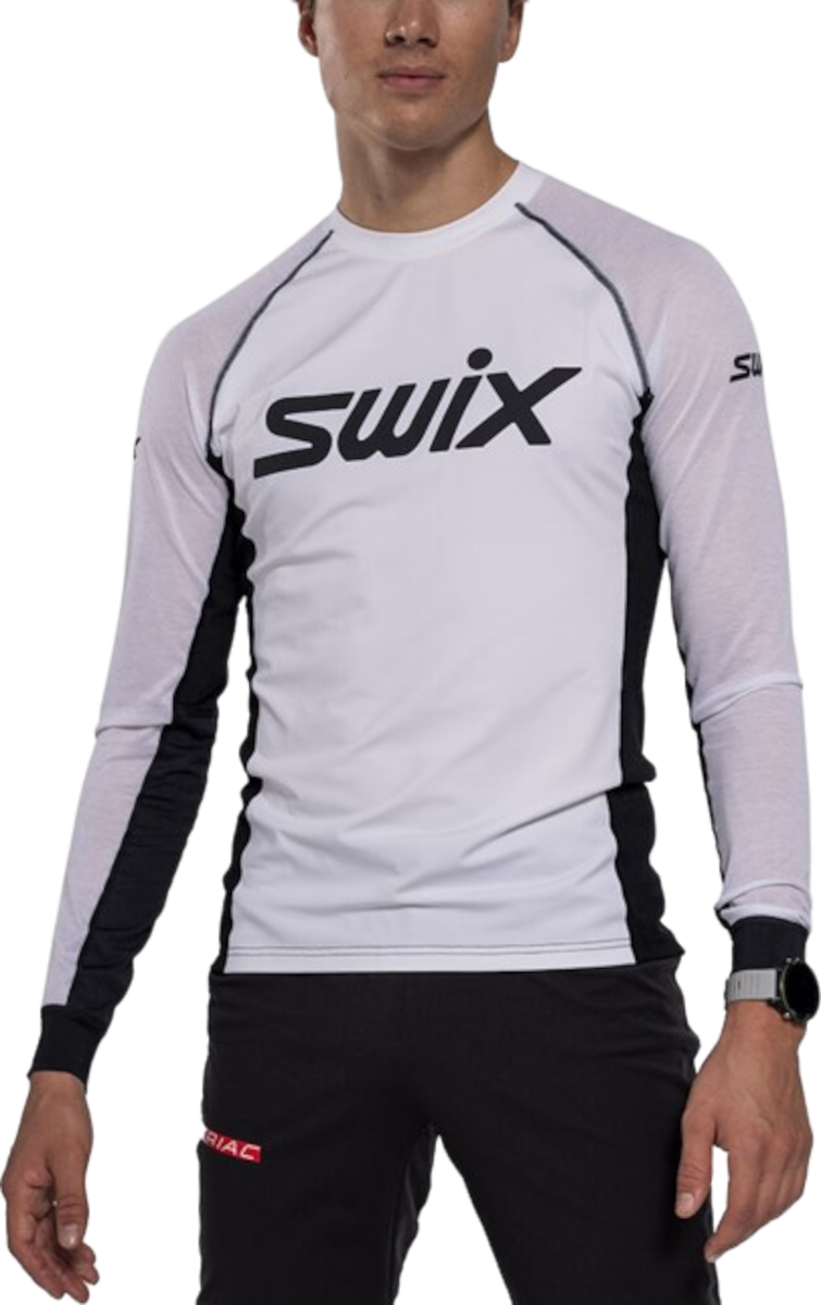 T-shirt SWIX Swix Triac Dry Breathe Long Sleeve Shirt Hvid | 10089-23-00017