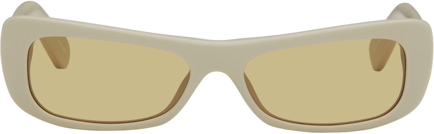 Solbriller Jacquemus La Casa Capri Sunglasses Beige | JAC55C7SUN, 0