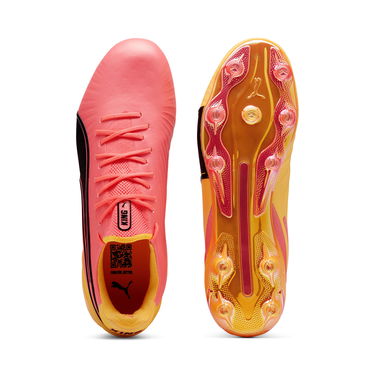 Sneakers og sko Puma KING ULTIMATE TRICKS FG/AG Soccer Cleats Lyserød | 108068_01, 3