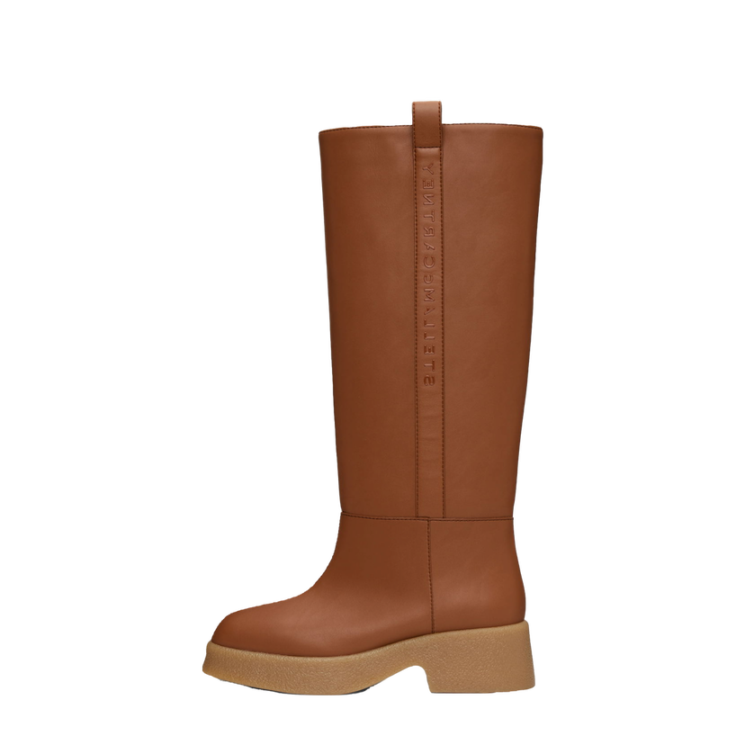Sneakers og sko Stella McCartney Skyla Knee-High Boots Brun | 810132AP00M0