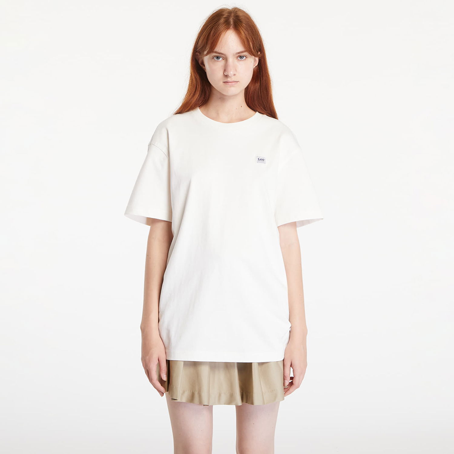 T-shirt Lee Ww Tee Ecru Hvid | 112355532, 0