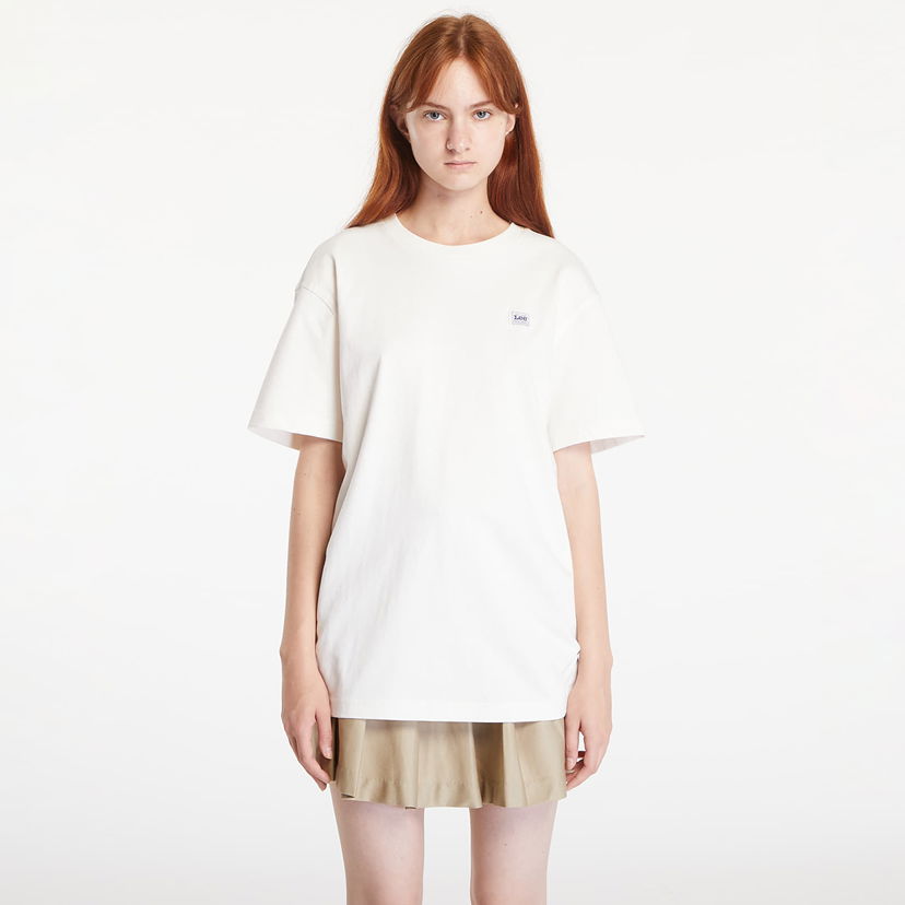 T-shirt Lee Ww Tee Ecru Hvid | 112355532