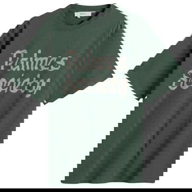 T-shirt Palmes Palmes Society T-Shirt, Size Small Grøn | P10-0040-777, 1