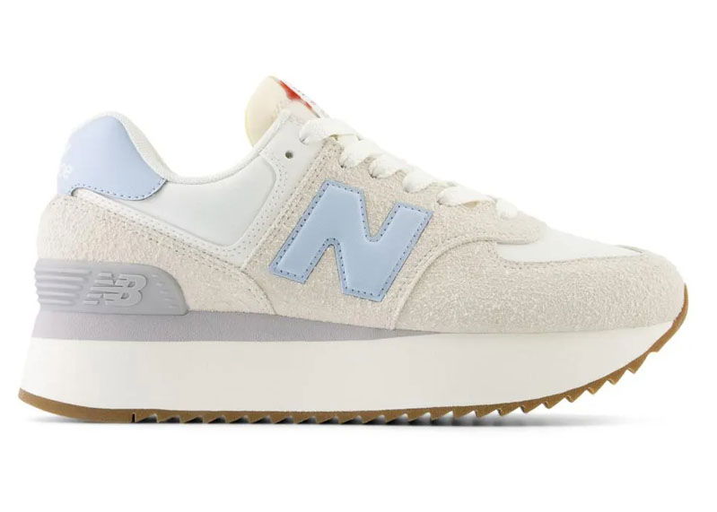 Sneakers og sko New Balance 574 Plus Reflection Hvid | WL574ZQC, 0