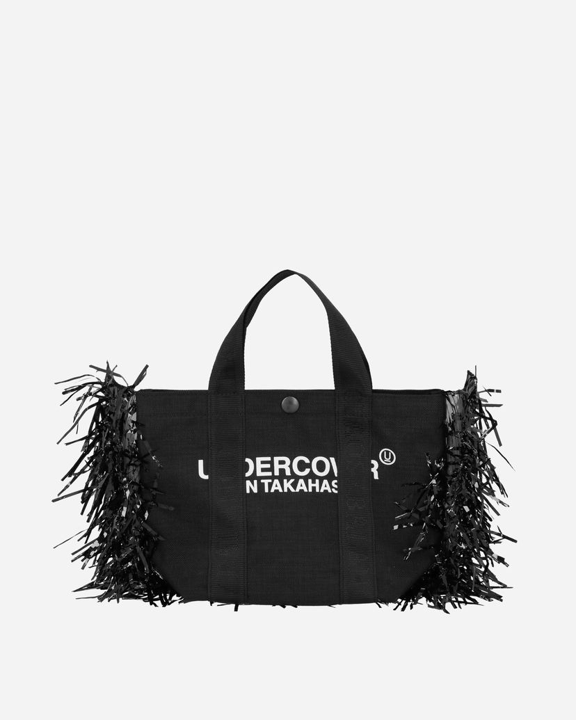 Mulepose UNDERCOVER Fringe Tote Bag Sort | UC2D1B12-2 BLACK