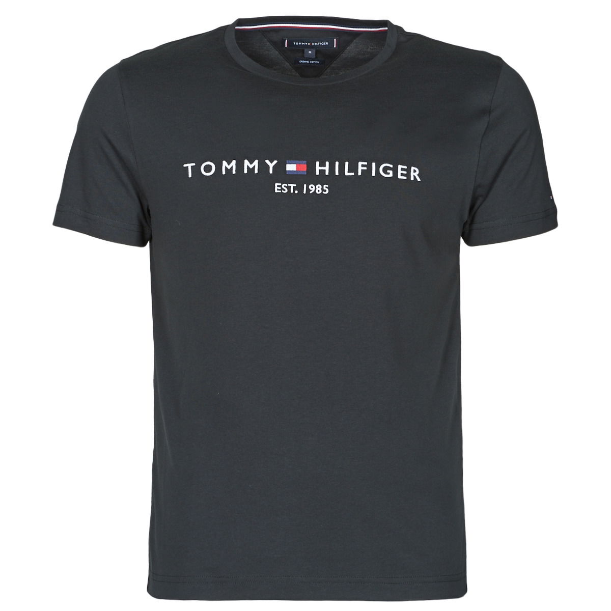 T-shirt Tommy Hilfiger CORE TOMMY LOGO TEE Sort | MW0MW11465-BAS-NOS, 0