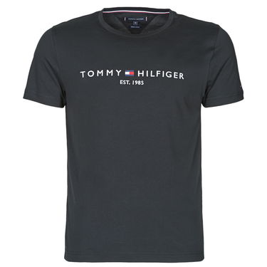 T-shirt Tommy Hilfiger CORE TOMMY LOGO TEE Sort | MW0MW11465-BAS-NOS, 0