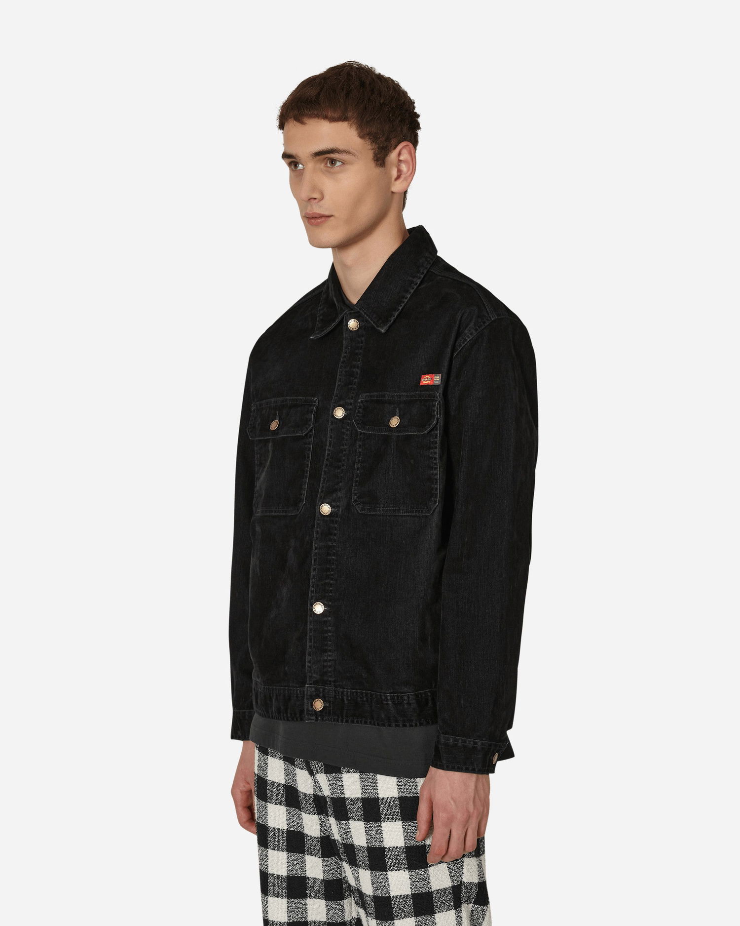 Jakke Dickies Opening Ceremony x Flocked Jacket Sort | DK0A4Y4Y BLK1, 1