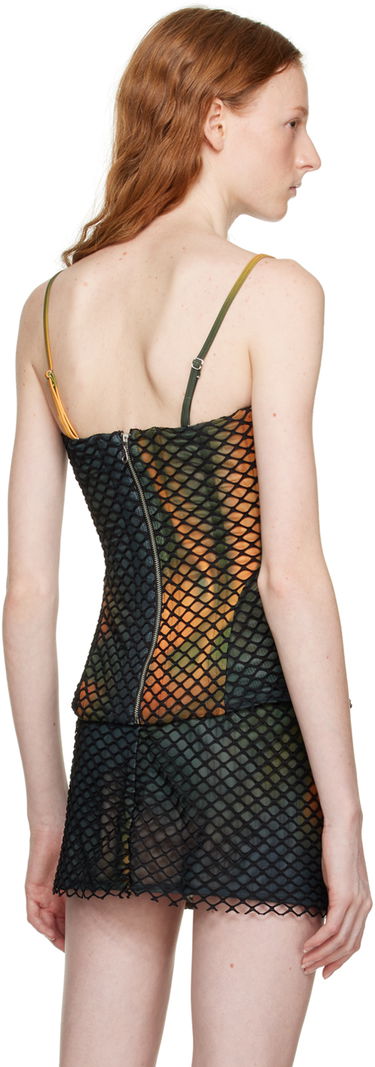 Kjole Miaou Miaou Libra Fishnet Camisole Top Flerfarvet | 7063FNTAUR, 2