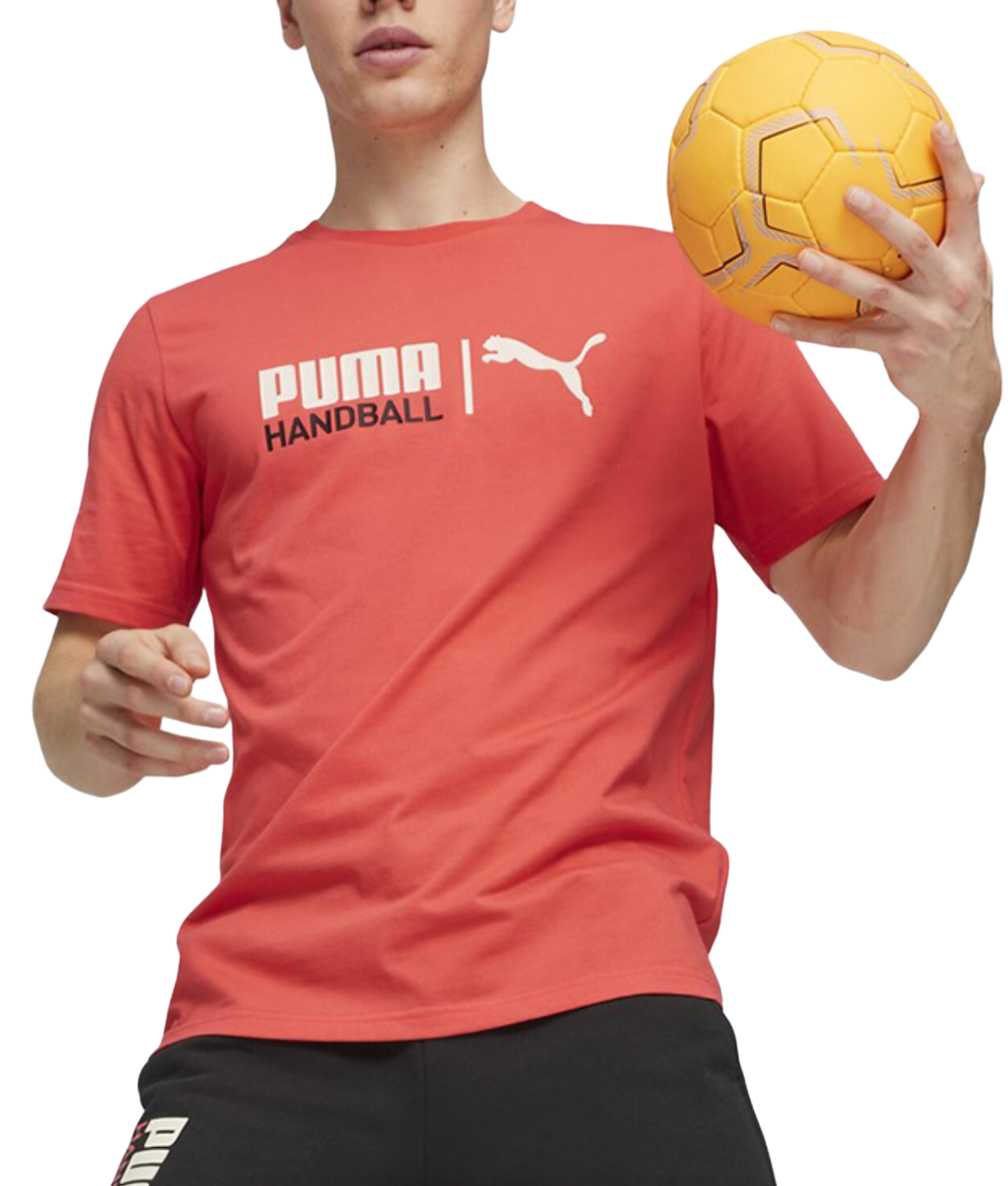 T-shirt Puma Handball Tee Rød | 658524-09, 0