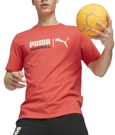 T-shirt Puma Handball Tee Rød | 658524-09, 0