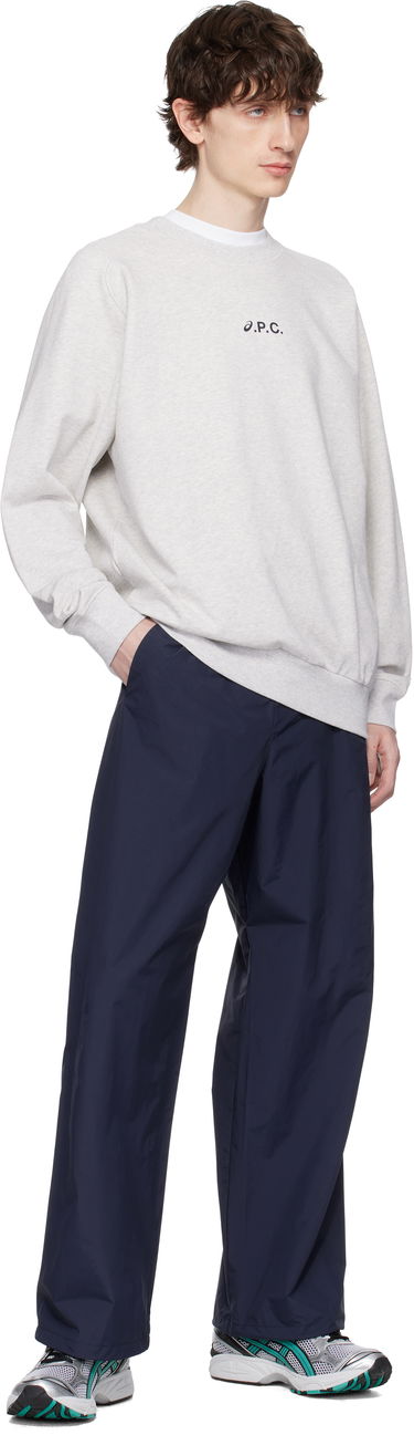Sweater A.P.C. A.P.C. ASICS Edition Lake Sweatshirt Grå | COEZD-H27958, 3