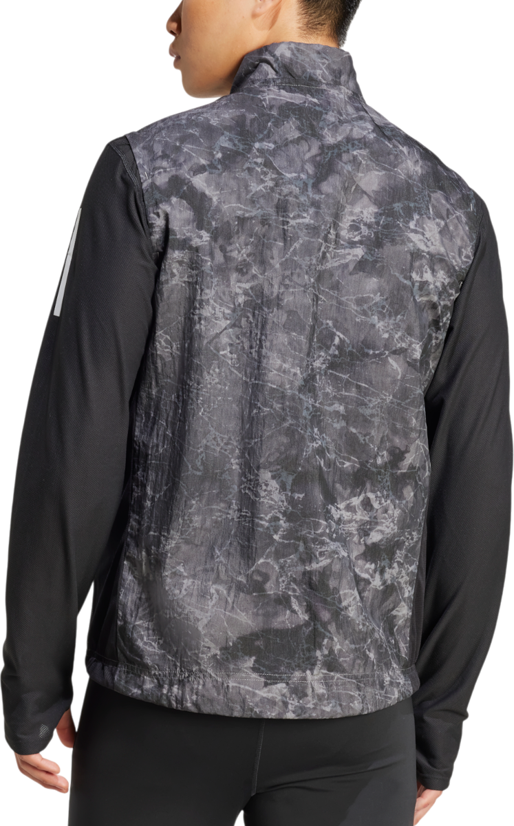 Vest adidas Originals Own the Run Spray Dye Vest Sort | jn9684, 1