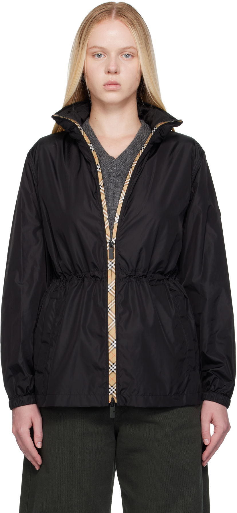 Vindjakke Burberry Burberry Blackpool Jacket Sort | 8113815