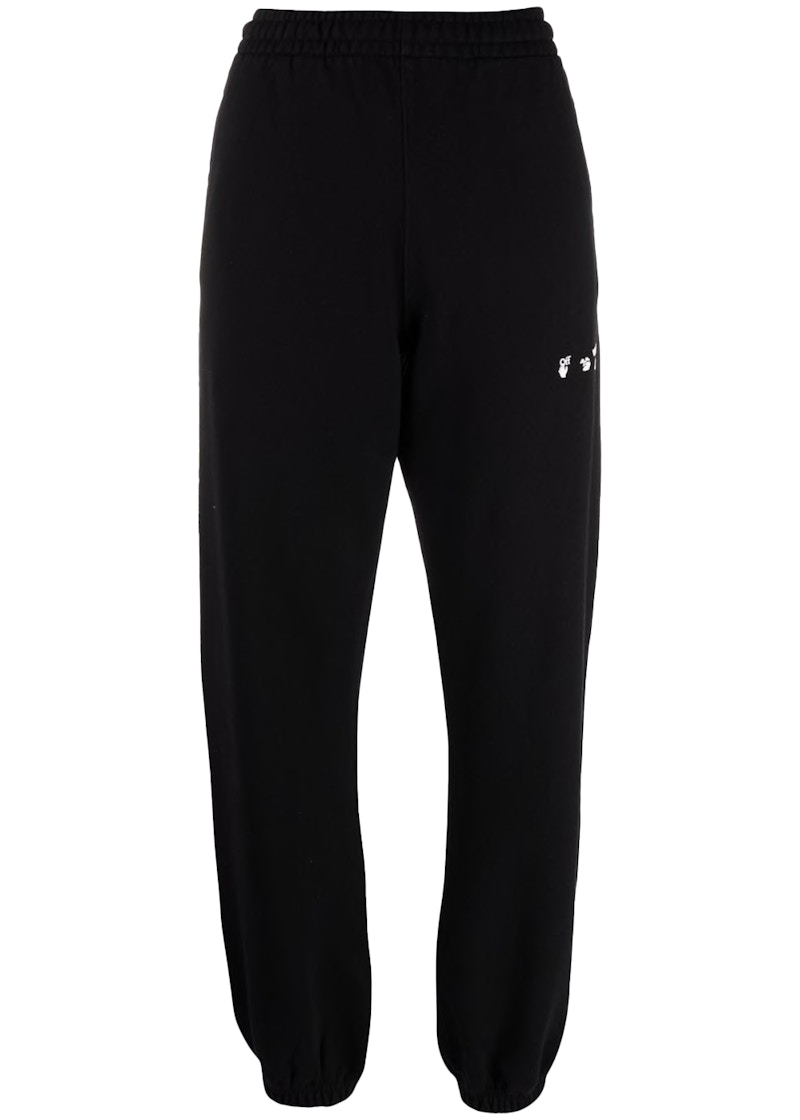 Joggingbukser Off-White Drowning Man Logo Sweatpants Black Sort | OWCH006F21JER0011001