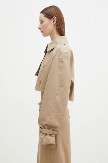 Trenchcoat VETEMENTS VETEMENTS Deconstructed Trench Coat Beige | WA66JA400S, 1