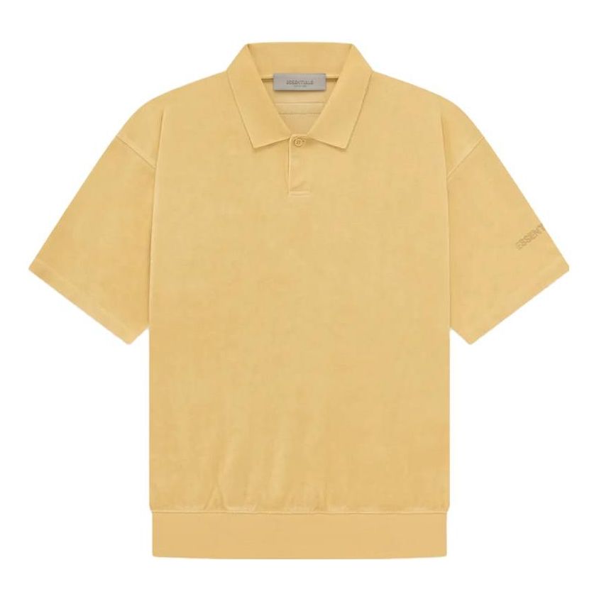 Polo skjorte Fear of God Essentials Polo Shirt Gul | 125BT224052F, 0