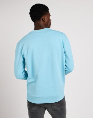 Sweatshirt Lee Sweatshirt Preppy Blue Blå | 112349357, 0