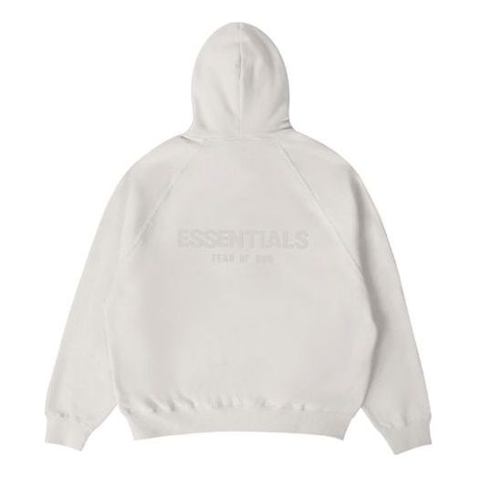 Sweatshirt Fear of God Essentials 3D Logo Hoodie Hvid | 192BT212250F, 0