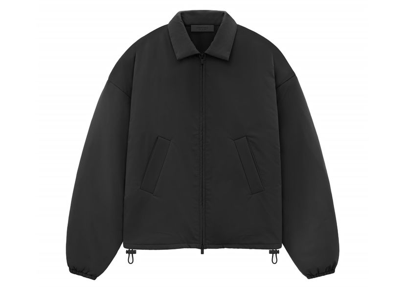 Bomberjakke Fear of God Core Collection Nylon Shell Bomber Black Sort | 202SU245130FW