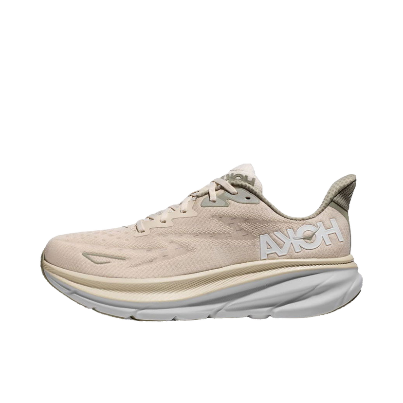 Løbe Hoka One One Clifton 9 Oat Milk Barley Beige | 1127895-OKB