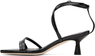 Tilbehør Aeyde Aeyde Maeve Leather Heeled Sandals Sort | A11-HS-PRAR55ST156-SS25-800-007, 2