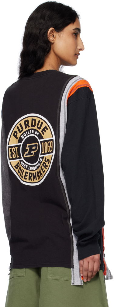 Sweater Needles NEEDLES 7 Cuts College Long Sleeve T-Shirt Sort | QV409, 2