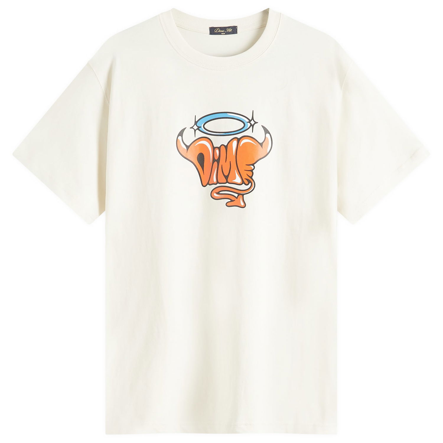 T-shirt Dime Dime Purgatory T-Shirt, Size Large Hvid | DIME2SP2555NAT, 0