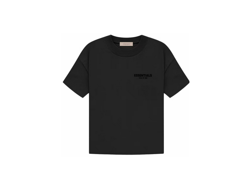 T-shirt Fear of God Essentials S22 T-shirt Black Limo Sort | 125BT212060F