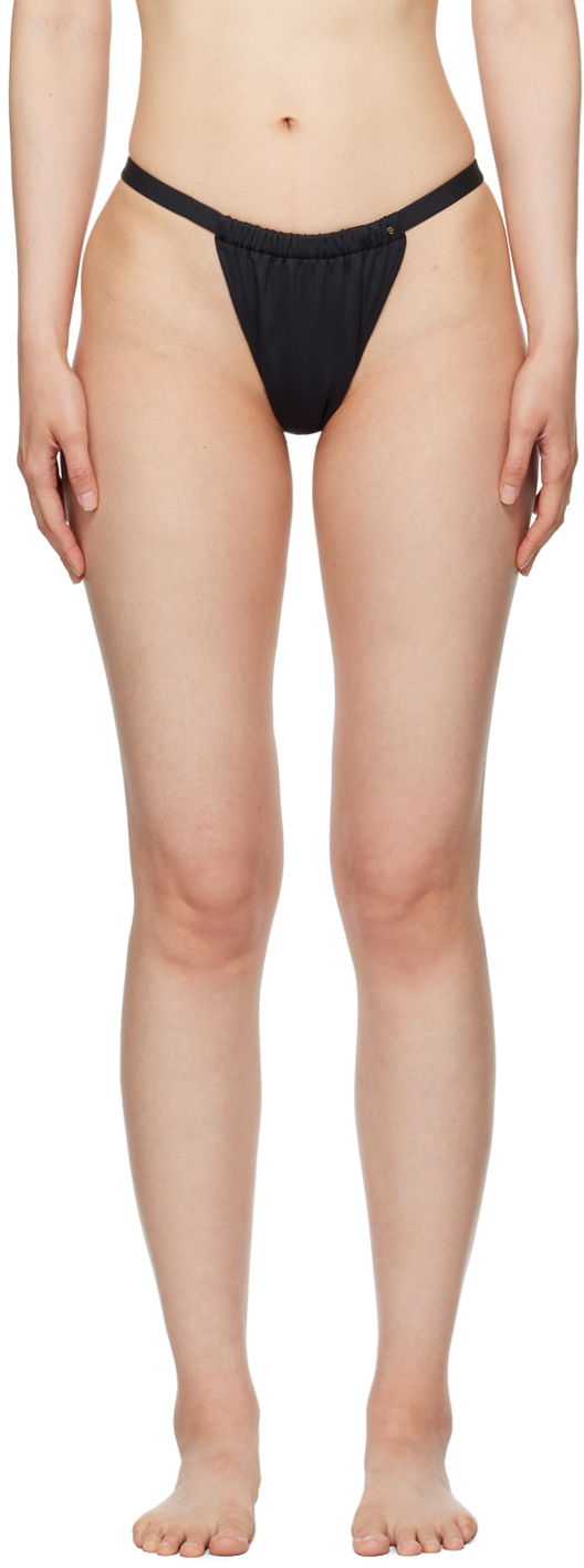 Trusser Anine Bing ANINE BING Milani Bikini Bottom Swimwear Sort | A-11-2212-000