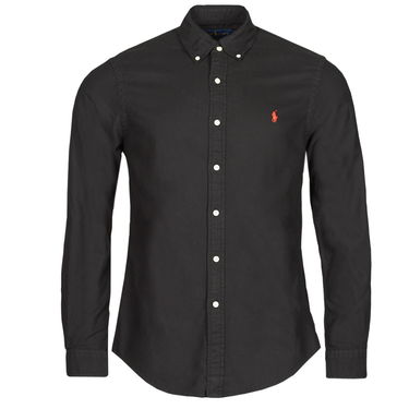 Skjorte Polo by Ralph Lauren Long Sleeve Shirt Sort | 710772288001-NOS, 0